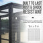 Talis - us Large Outdoor Bird Aviary Walk - In Iron Mesh Cage with Double Doors - Talis Us