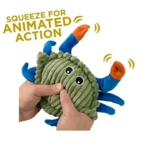 Tall Tails Animated Crab Dog Toy - Talis Us