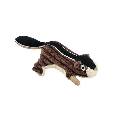 Tall Tails Chipmunk With Squeaker Dog Toys 5" - Talis Us