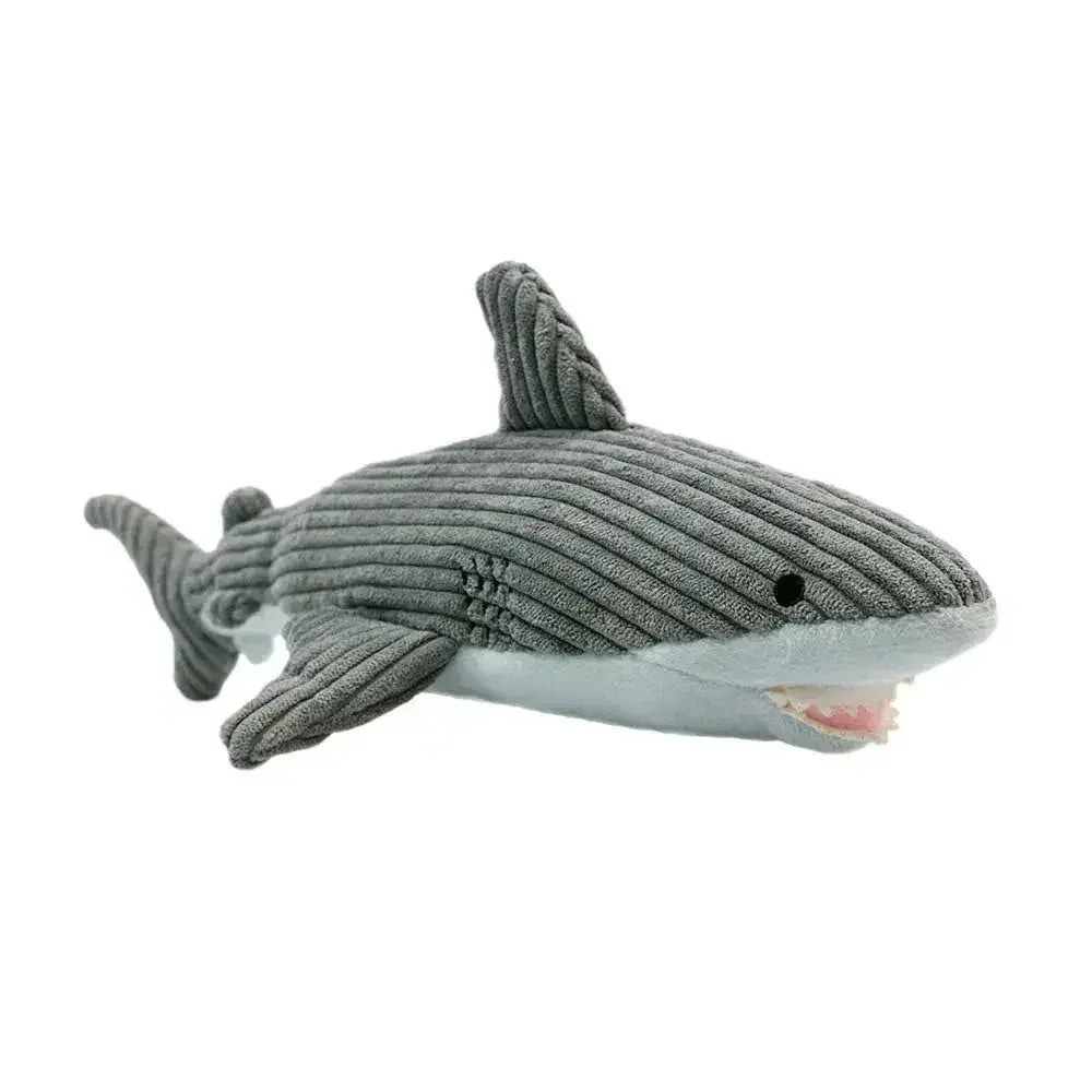 Tall Tails Crunch Shark Dog Toys 14" - Talis Us