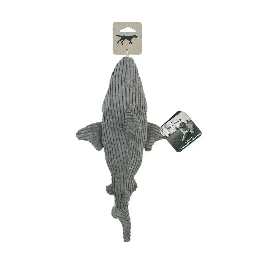 Tall Tails Crunch Shark Dog Toys 14" - Talis Us