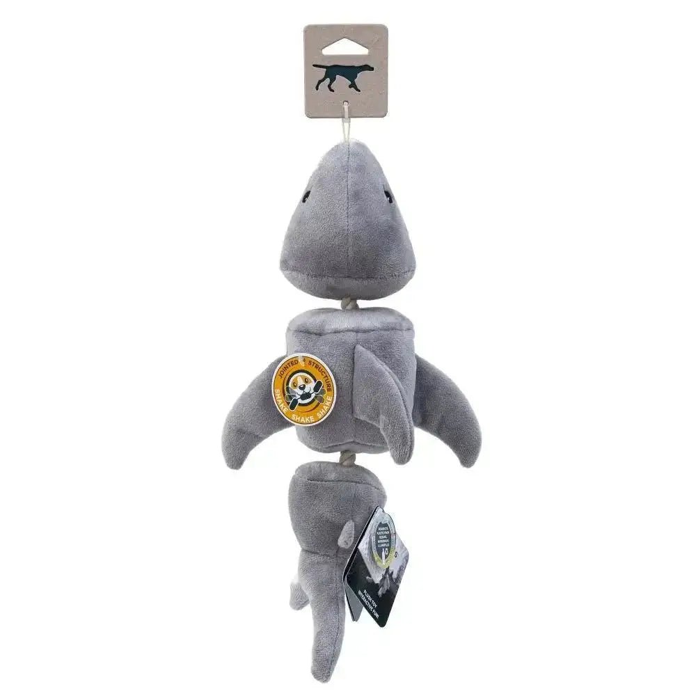 Tall Tails Jointed Plush Shark Plush Dog Toy - Talis Us