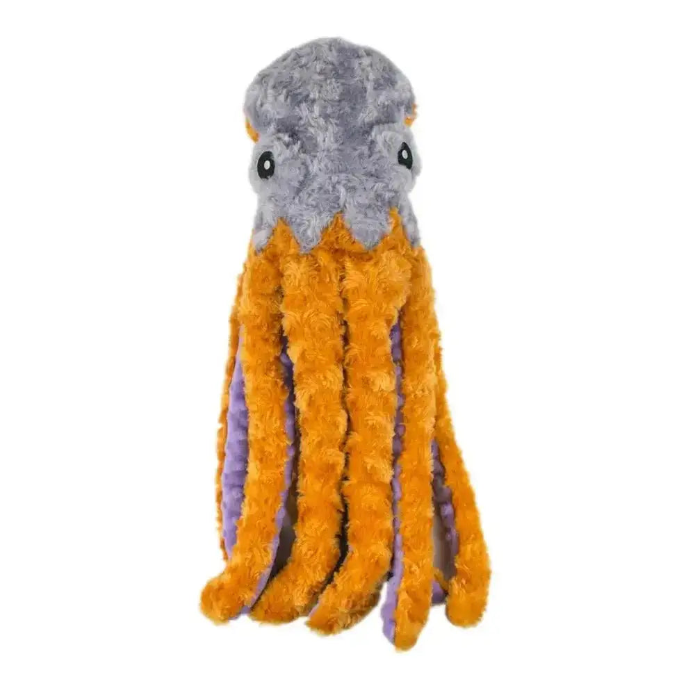 Tall Tails Octopus Dog Toy with Squeaker 14" - Talis Us