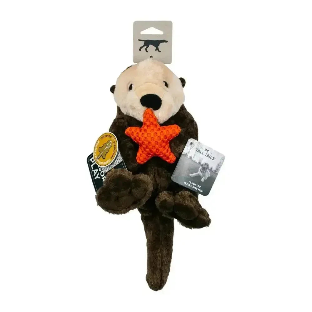 Tall Tails Otter Rope Body Dog Toy 13" - Talis Us