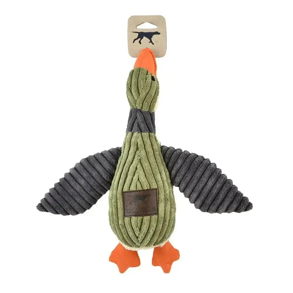 Tall Tails Plush Duck With Squeaker Dog Toys 12" - Talis Us
