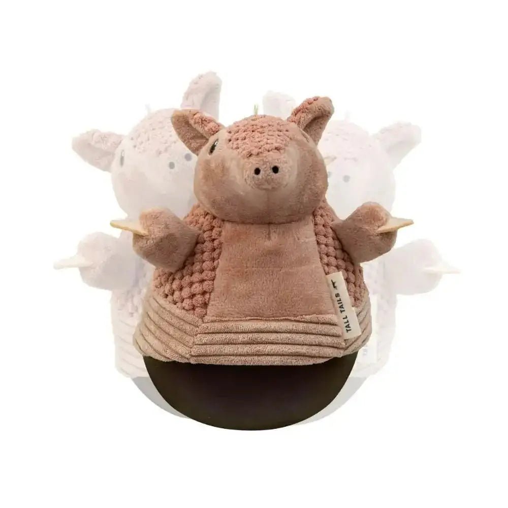 Tall Tails Roly Poly Armadillo Plush Dog Toy - Talis Us