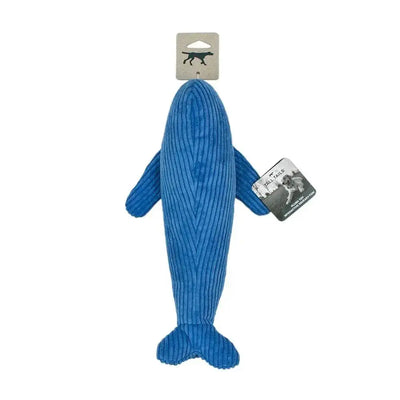 Tall Tails Whale With Squeaker Dog Toys, 12" - Talis Us