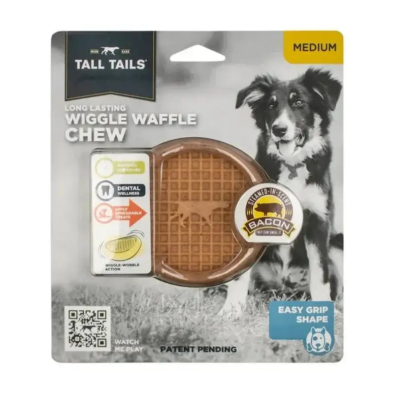 Tall Tails Wiggle Waffle Chew Dog Toy - Talis Us