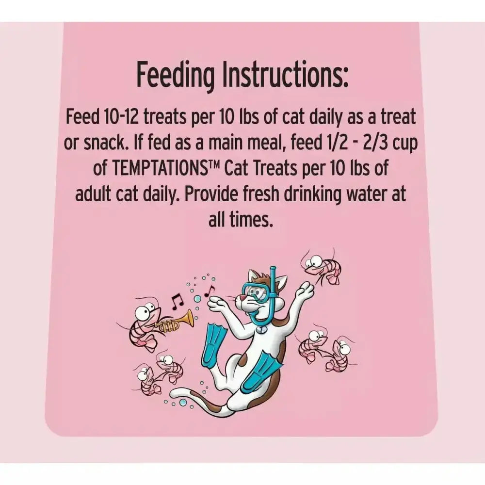 Temptations Shrimpy Shrimp Flavor Cat Treat 1ea/3 oz Temptations