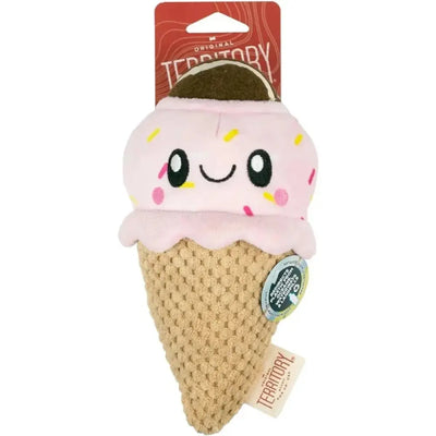 Territory 2 in 1 Plush Squeaker Removable Fetch Ball Dog Toy - Talis Us