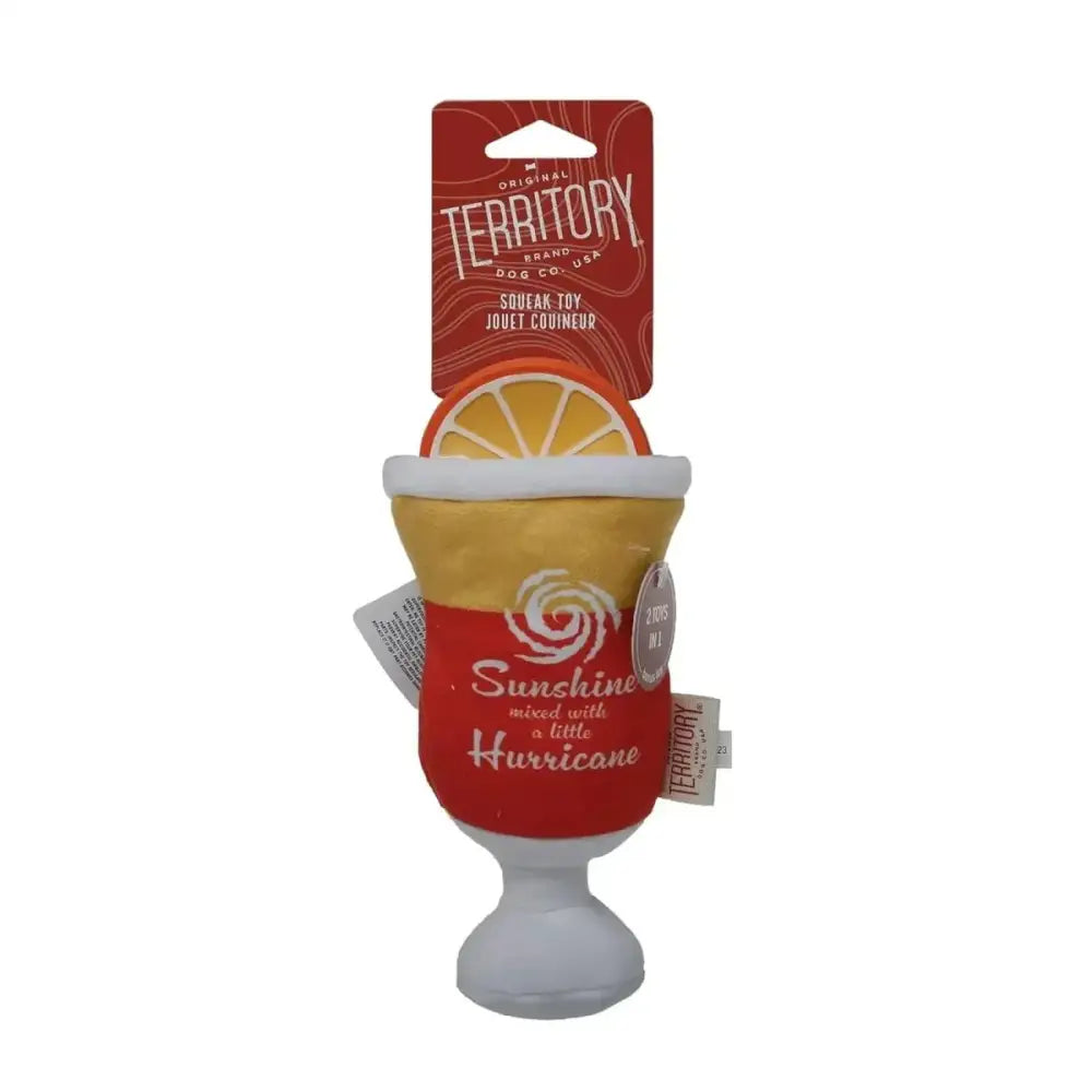 Territory 2 in 1 Plush Squeaker Removable Natural Rubber Fetch Dog Toy - Talis Us