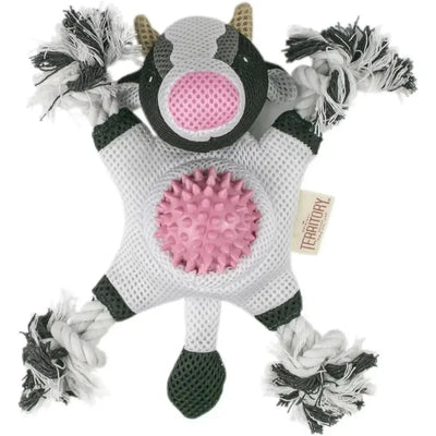 Territory 2 in 1 No Stuffing Removable Fetch Ball Tug Dog Toy - Talis Us