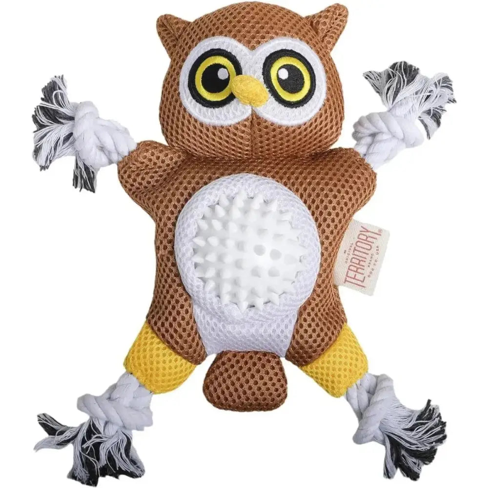 Territory 2 in 1 No Stuffing Removable Fetch Ball Tug Dog Toy - Talis Us