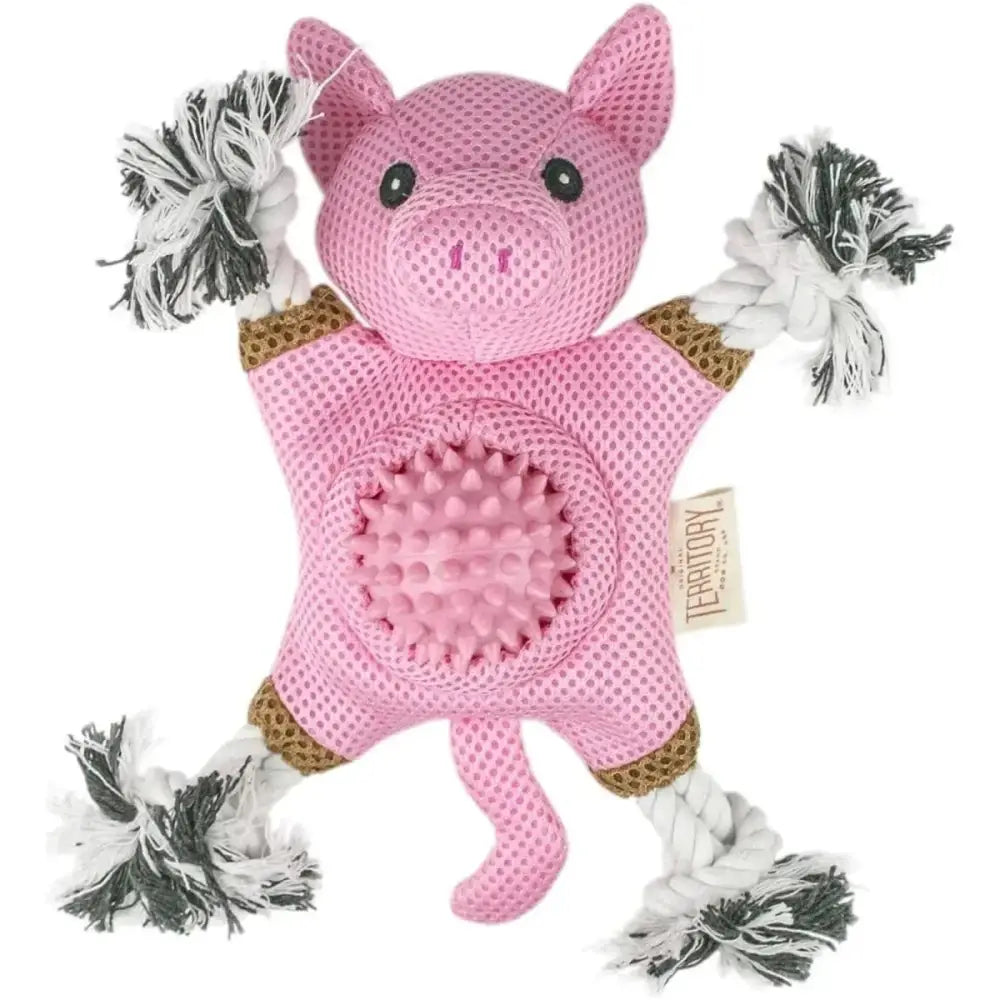 Territory 2 in 1 No Stuffing Removable Fetch Ball Tug Dog Toy - Talis Us