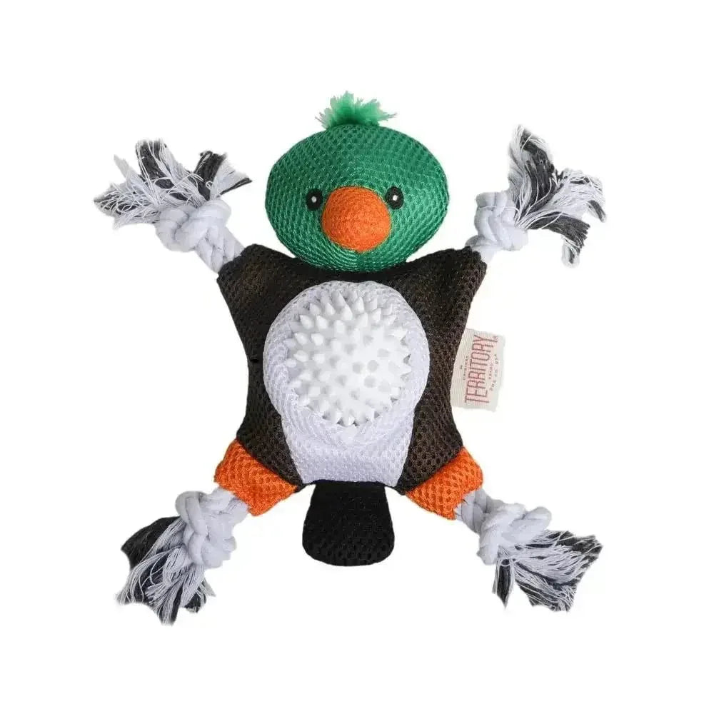 Territory 2 in 1 No Stuffing Removable Fetch Ball Tug Dog Toy - Talis Us