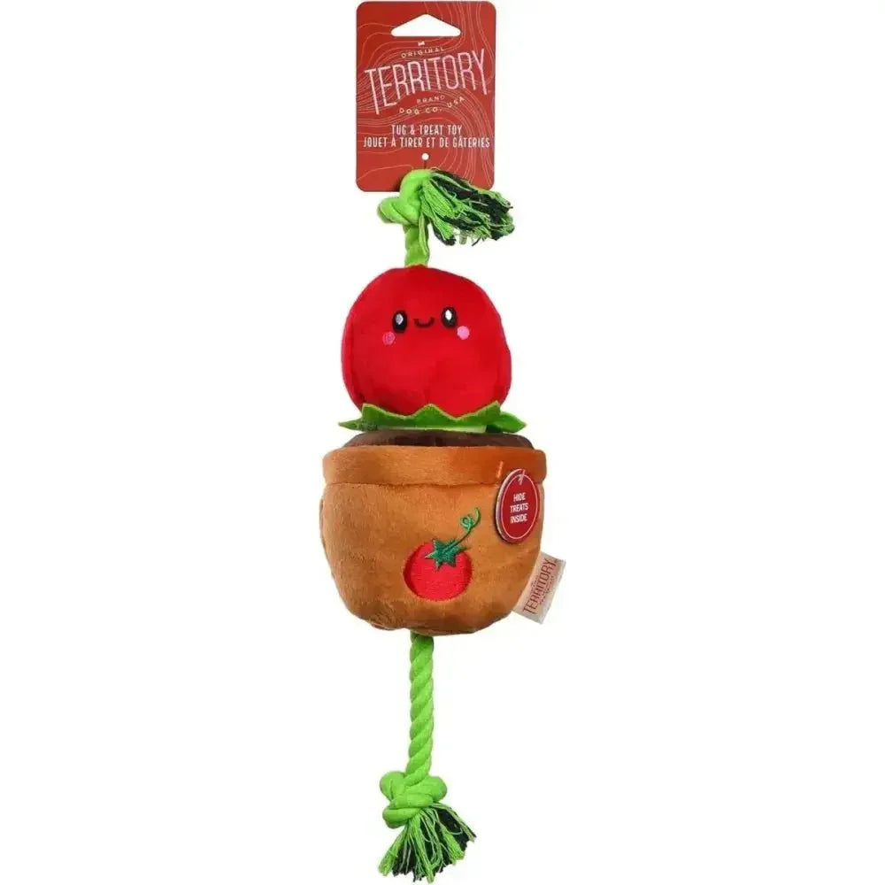 Territory Interactive Play Plush Treat - and - Tug Reward Toy for Dogs - Talis Us