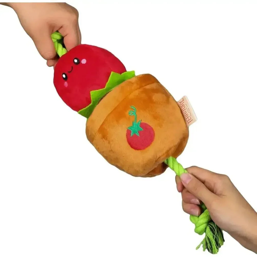 Territory Interactive Play Plush Treat - and - Tug Reward Toy for Dogs - Talis Us