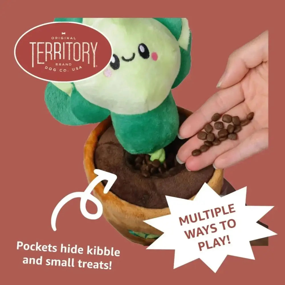 Territory Interactive Play Plush Treat - and - Tug Reward Toy for Dogs - Talis Us