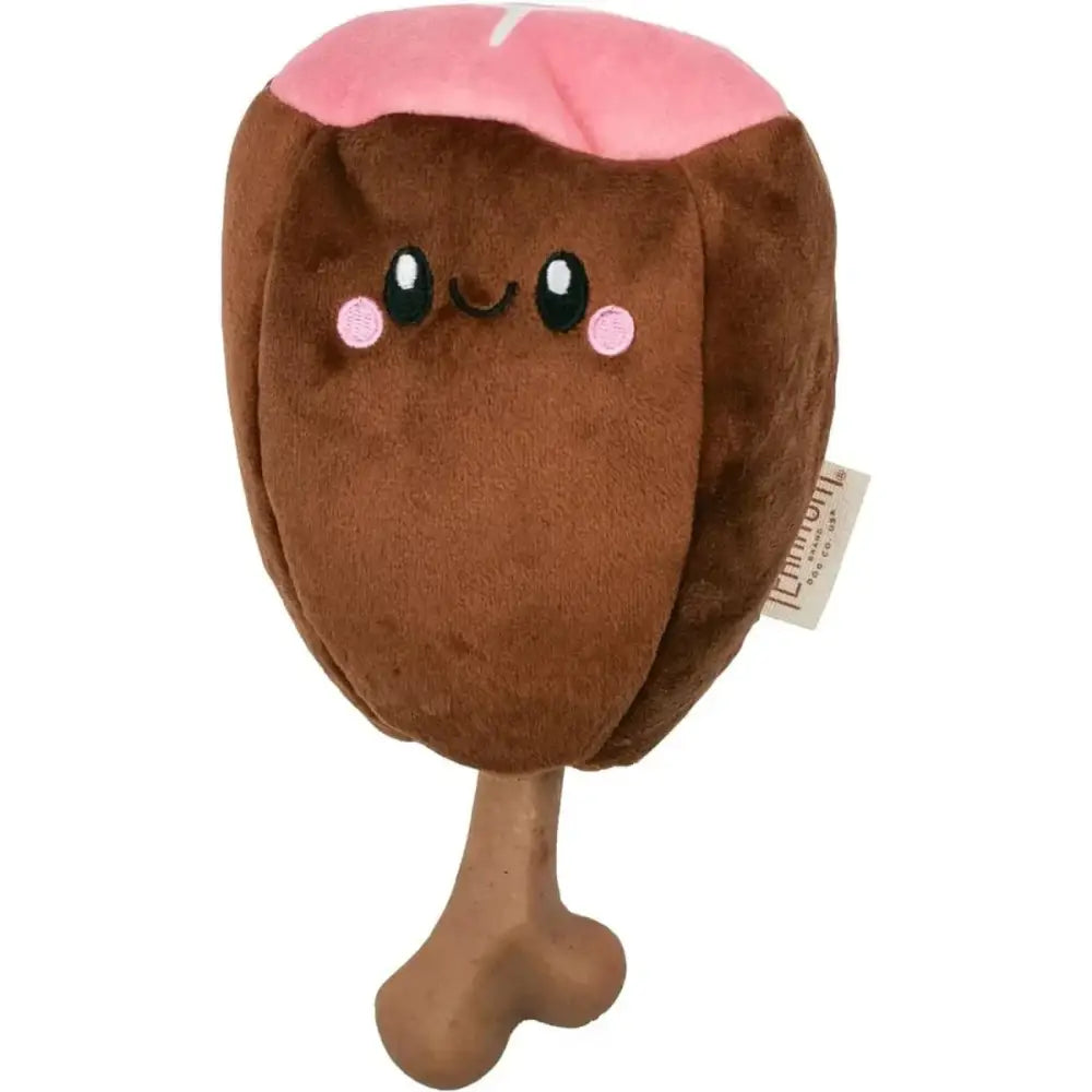 Territory Pet 2 - in - 1 Plush Squeaky Removable Bone Toy for Dogs 8" - Talis Us