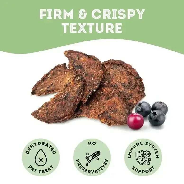 The Granville Island Salmon, Cranberry & Blueberry Dehydrated Pet Treat 2.82 oz - Talis Us