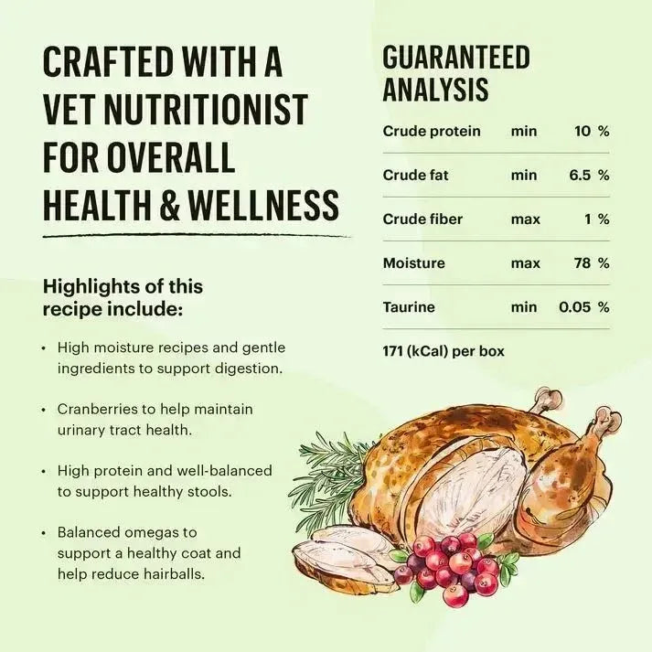 The Honest Kitchen Cate Grain Free Chicken Pate Wet Cat Food 12/5.5oz - Talis Us