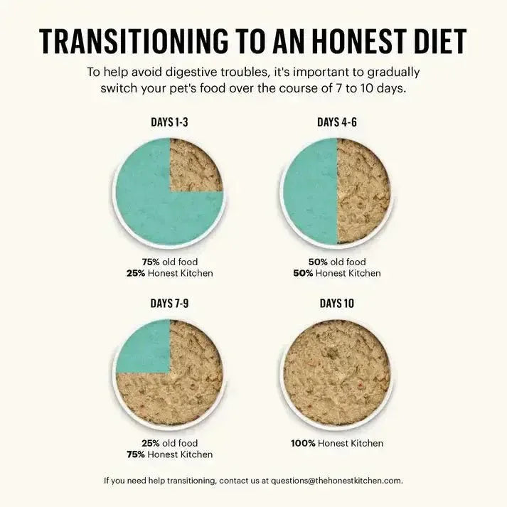 The Honest Kitchen Dehydrated Gourmet Grains Turkey & White Fish Dog Food - Talis Us