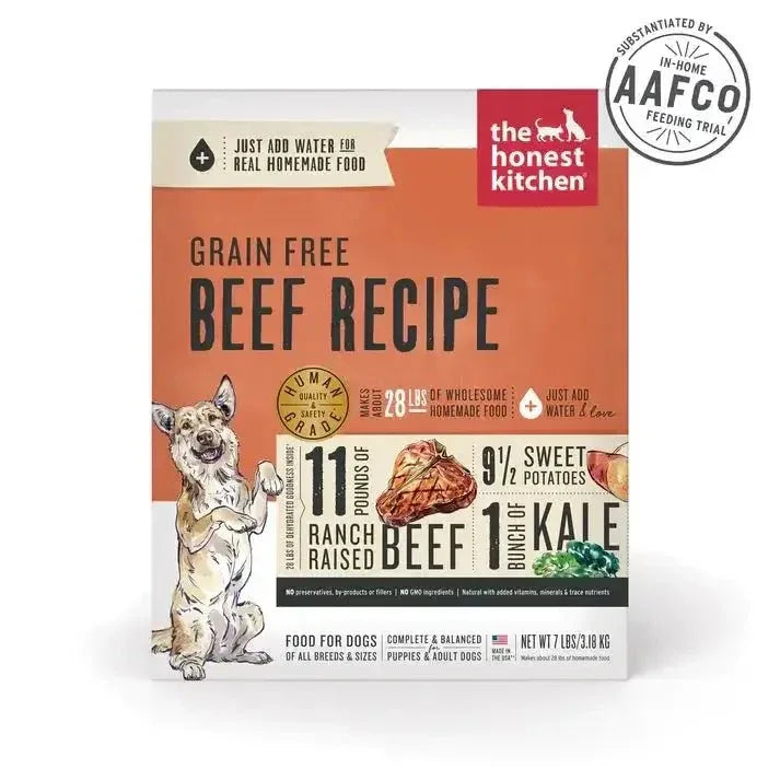 The Honest Kitchen Dehydrated Grain Free Beef Recipe Dog Food - Talis Us