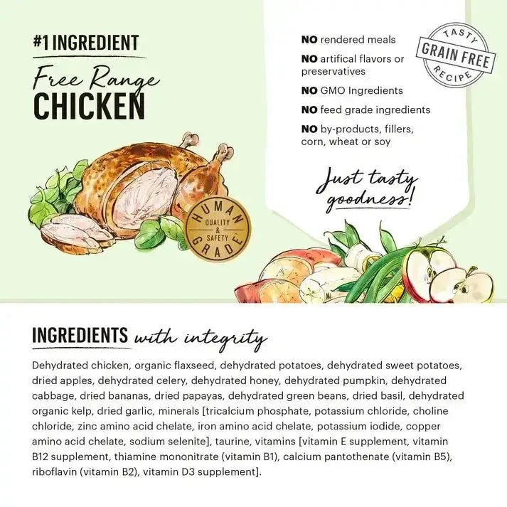 The Honest Kitchen Dehydrated Grain Free Chicken Recipe Dog Food - Talis Us