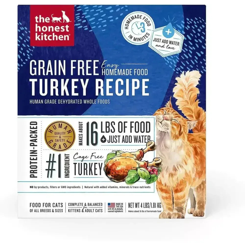 The Honest Kitchen Dehydrated Grain Free Turkey Cat Food - Talis Us
