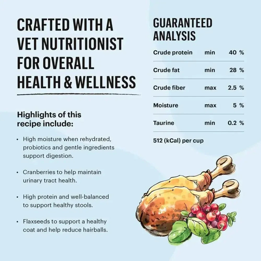 The Honest Kitchen Dehydrated Grain Free Turkey Cat Food - Talis Us