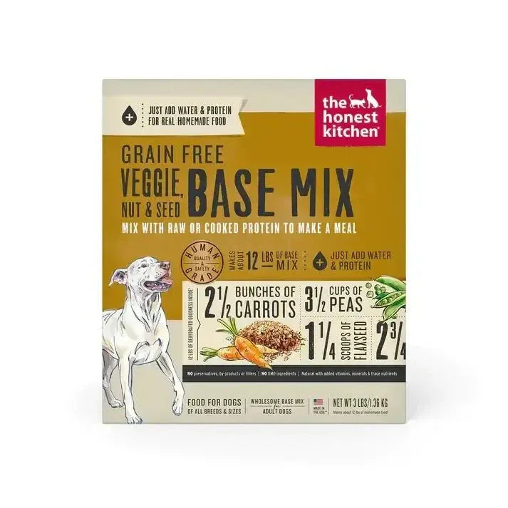 The Honest Kitchen Dehydrated Grain Free Veggie, Nut & Seed Base Mix Recipe Dog Food - Talis Us