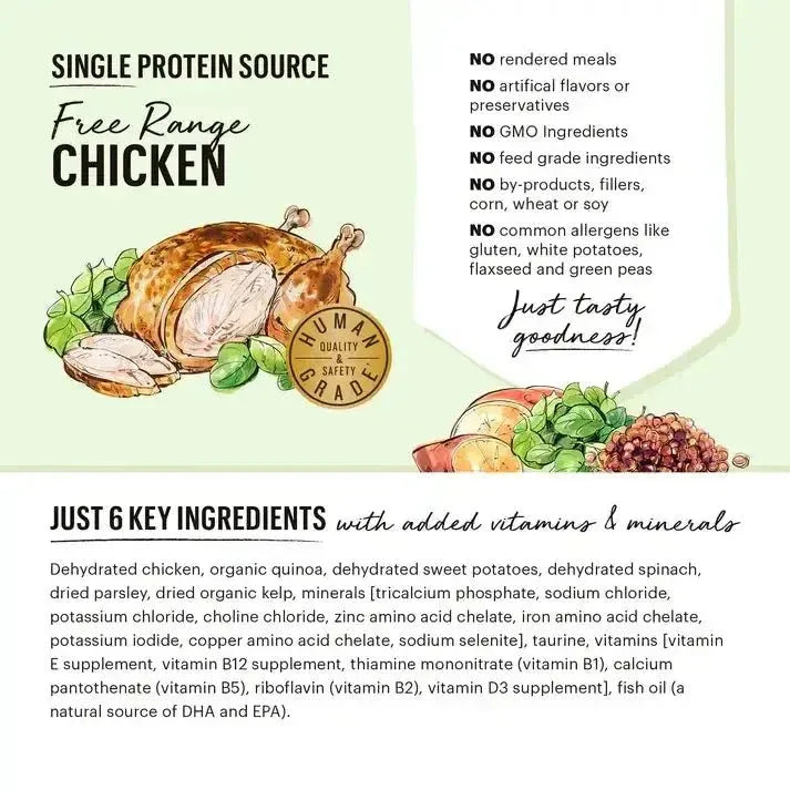 The Honest Kitchen Dehydrated Limited Ingredient Chicken Recipe Dog Food - Talis Us