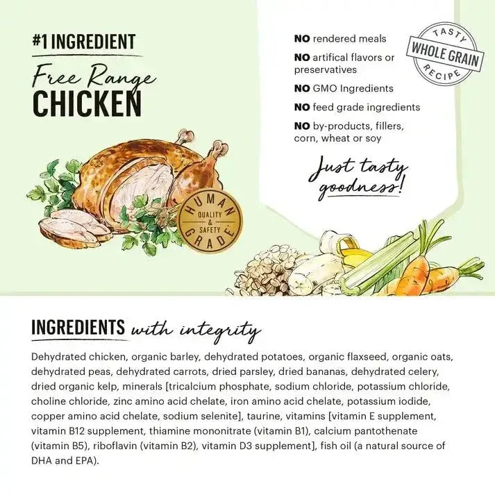 The Honest Kitchen Dehydrated Whole Grain Chicken Recipe Dog Food - Talis Us