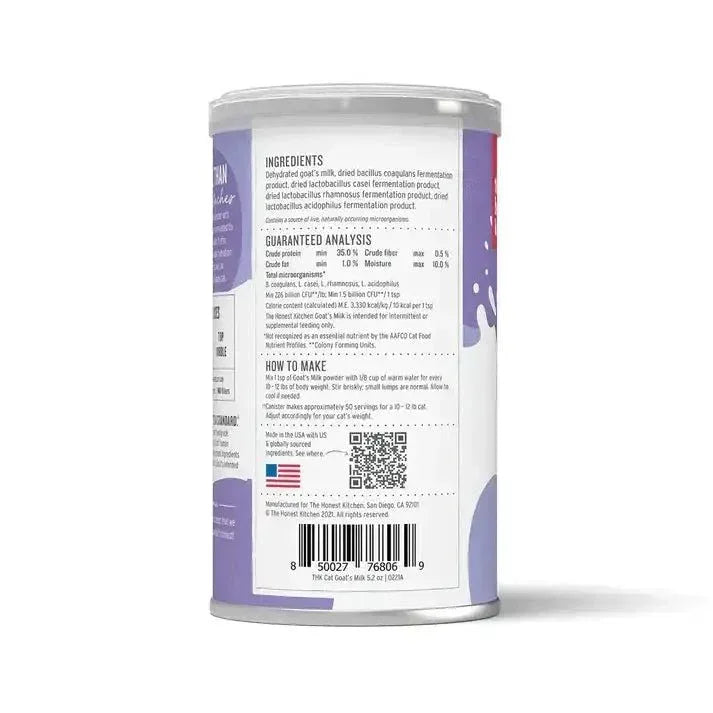 The Honest Kitchen Goat's Milk with Probiotics Natural Wet Cat Food - Talis Us