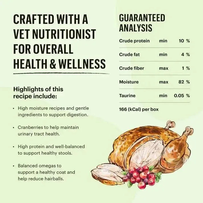 The Honest Kitchen Grain Free Minced Chicken in Bone Broth Gravy Wet Cat Food 12/5.5oz - Talis Us