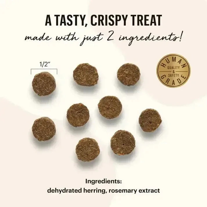 The Honest Kitchen Smittens Bites Simply Dehydrated Herring Recipe Natural Treats for Cats 2oz - Talis Us