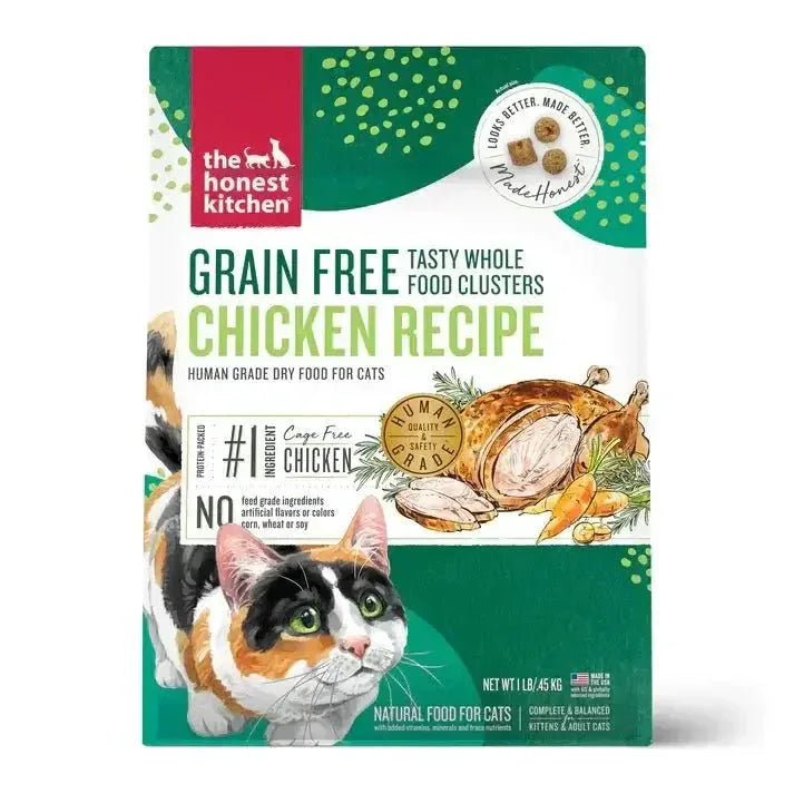 The Honest Kitchen Whole Food Clusters Grain Free Chicken Dry Cat Food - Talis Us