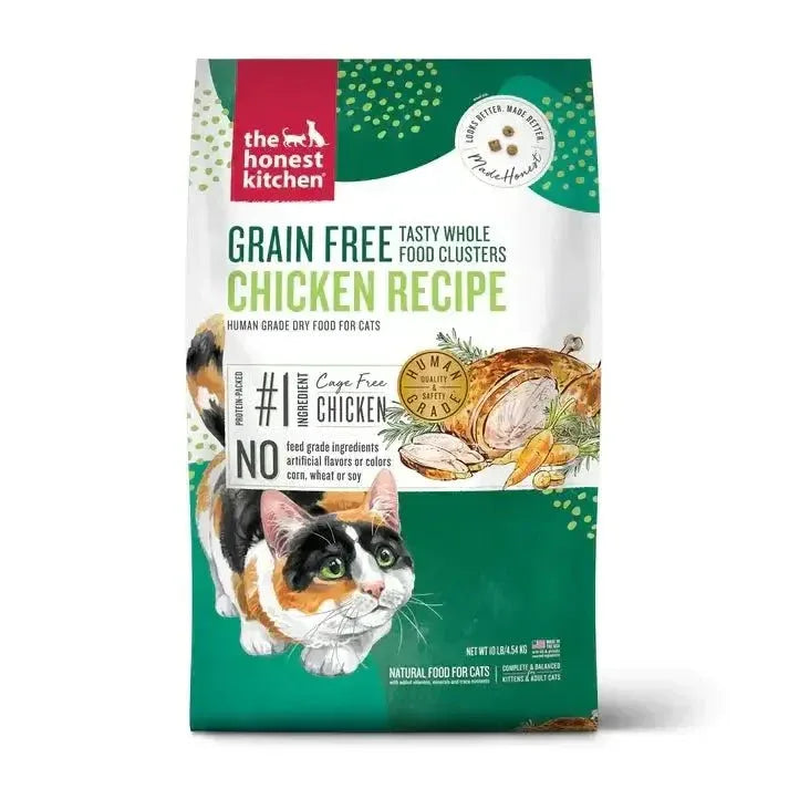 The Honest Kitchen Whole Food Clusters Grain Free Chicken Dry Cat Food - Talis Us