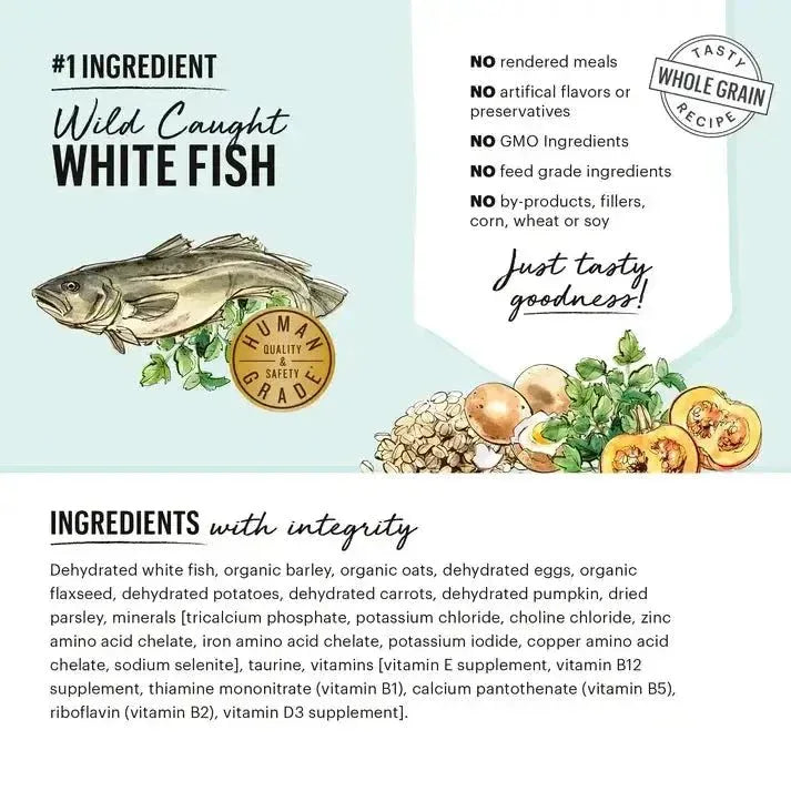 The Honest Kitchen Whole Grain Fish & Oat Recipe Dehydrated Dog Food - Talis Us