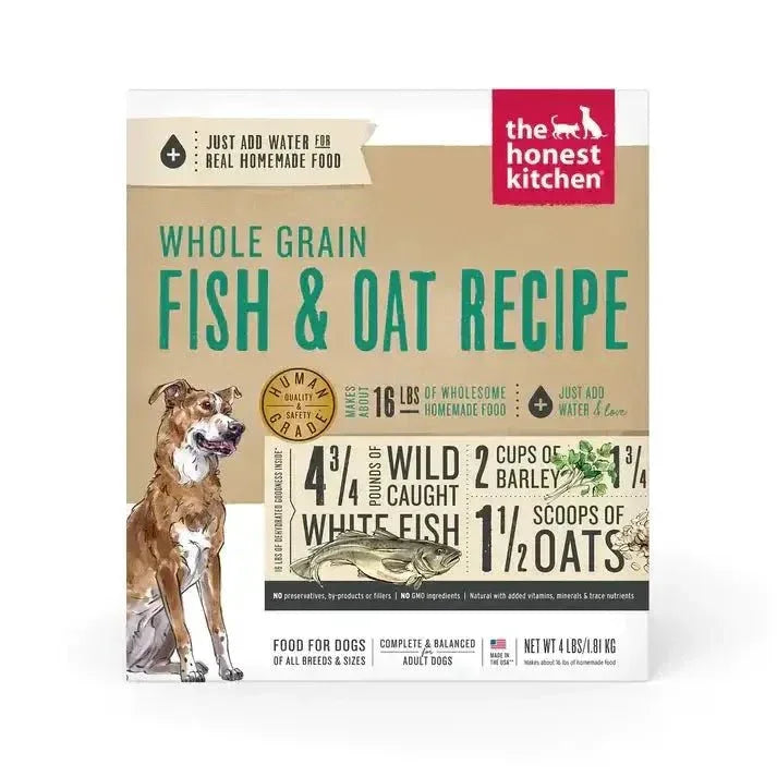 The Honest Kitchen Whole Grain Fish & Oat Recipe Dehydrated Dog Food - Talis Us