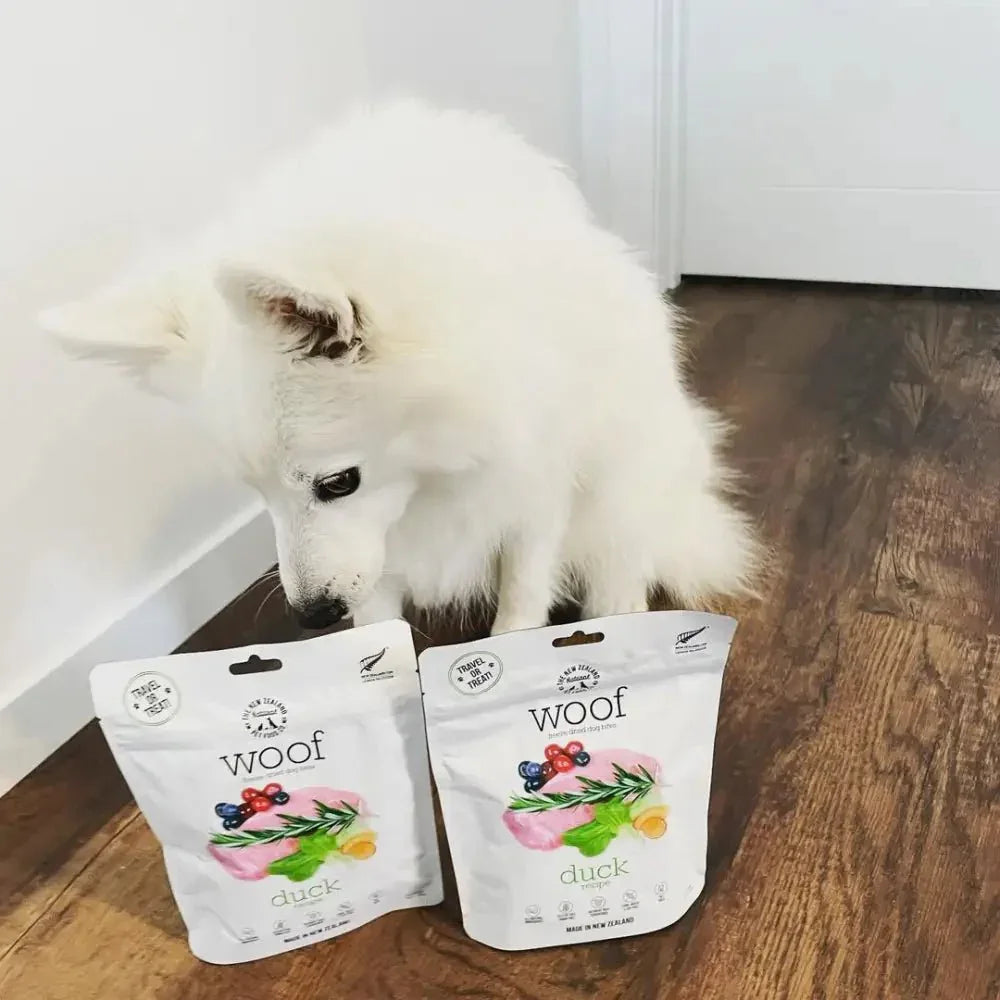 The New Zealand Natural Pet Food Co Woof Duck Freeze Dried Dog Food - Talis Us