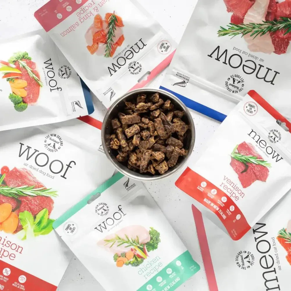 The New Zealand Natural Pet Food Co Woof Venison Air Dried Dog Food - Talis Us