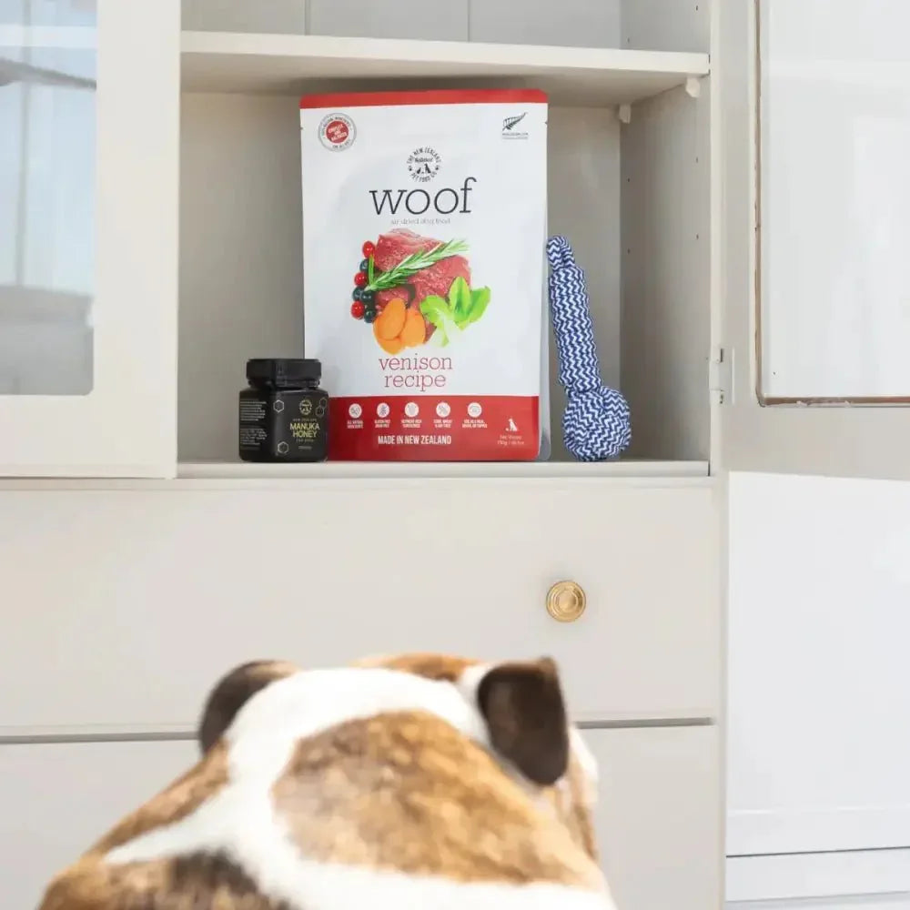 The New Zealand Natural Pet Food Co Woof Venison Air Dried Dog Food - Talis Us