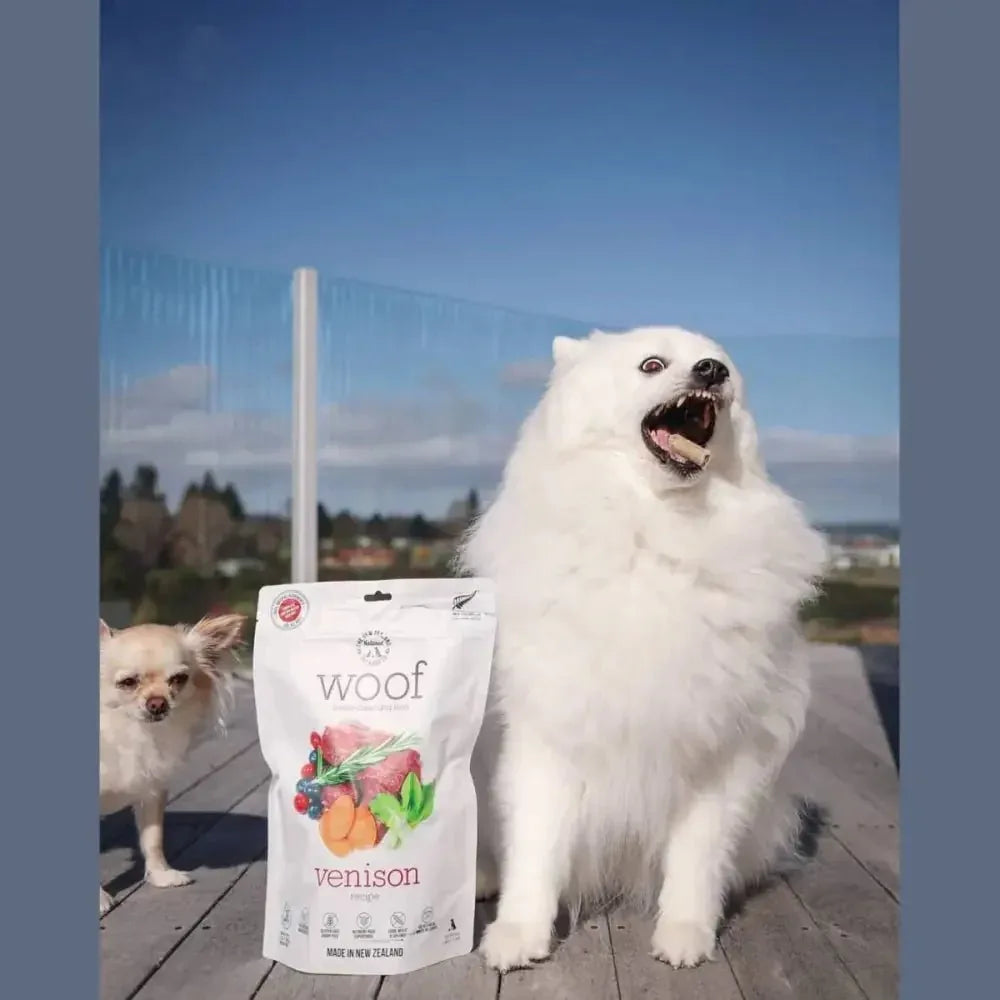 The New Zealand Natural Pet Food Co Woof Wild Venison Freeze Dried Dog Food - Talis Us