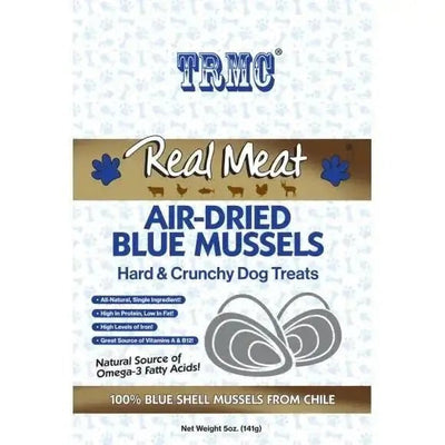 The Real Meat Company Air - Dried Blue Mussels Crunchy Dog Treats 5oz - Talis Us