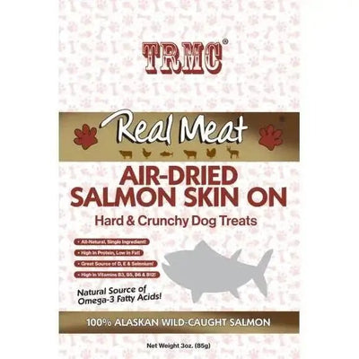 The Real Meat Company Air - Dried Salmon Skin On Dog Treats 3oz - Talis Us