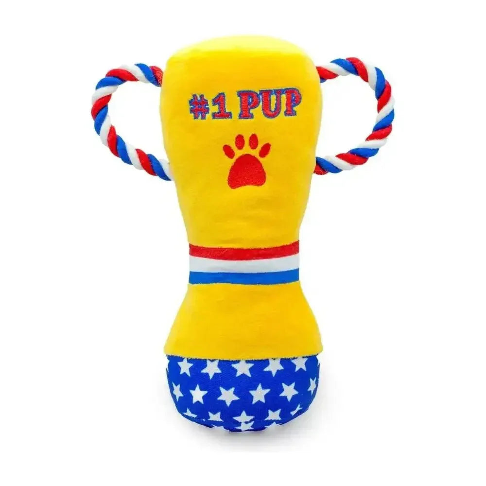 ThoozyPet 1 PUP Trophy Plush Dog Toy 9" - Talis Us