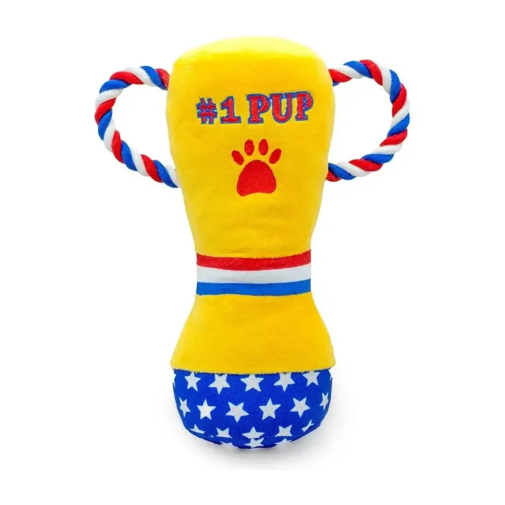 ThoozyPet 1 PUP Trophy Plush Dog Toy 9" - Talis Us