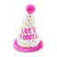 ThoozyPet Birthday Hat Plush Dog Toy 7" - Talis Us