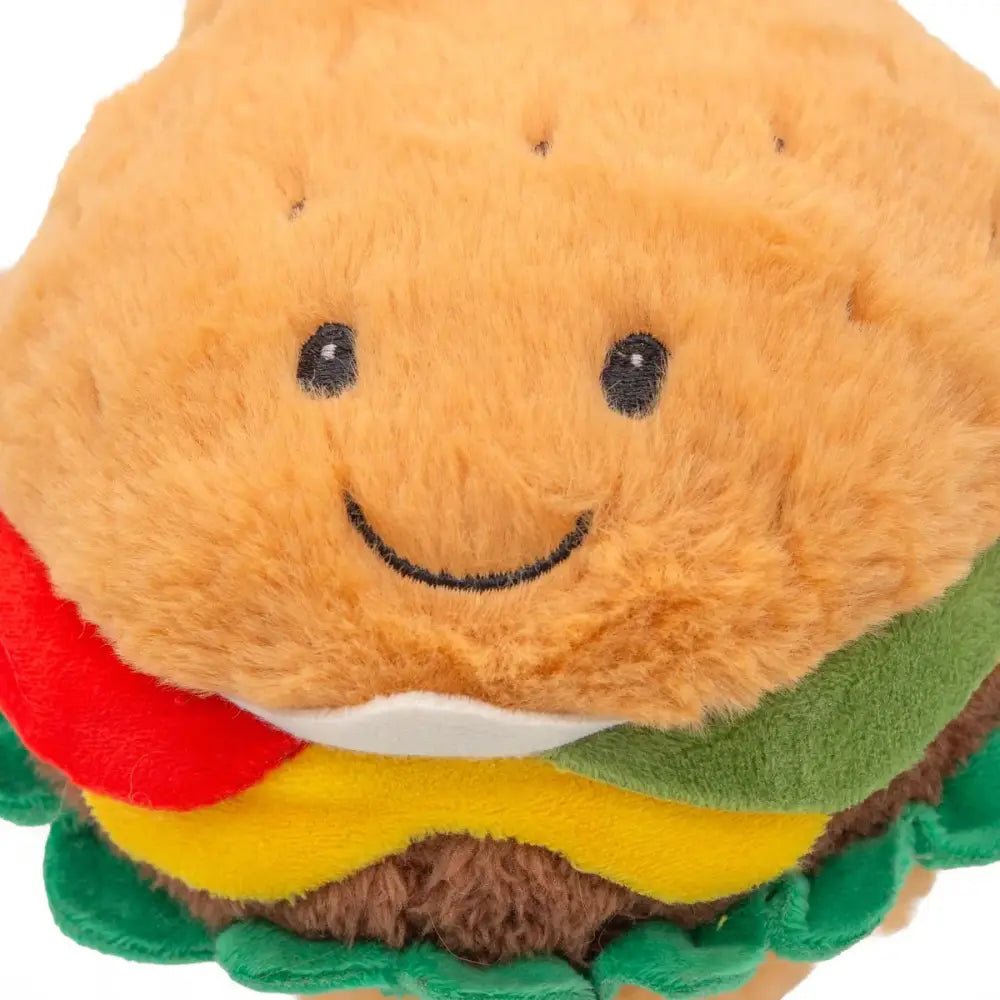 ThoozyPet Cheeseburger Dog Toy - Plush and Fun 5" - Talis Us